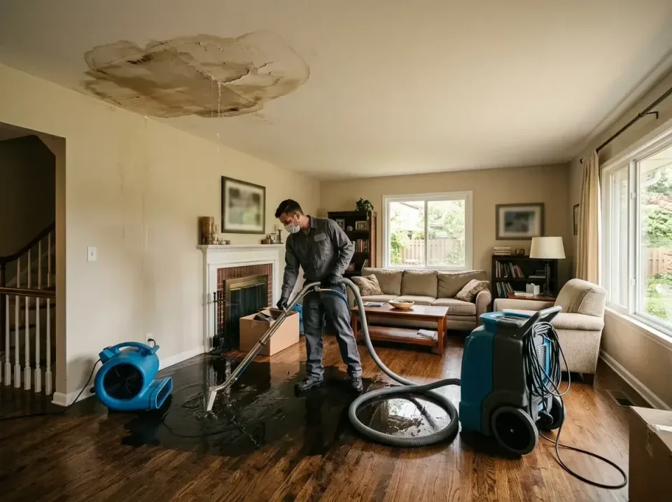 attic-pipe-burst-ceiling-drip-008 — frequently asked questions, Water Damage Restoration & Carpet Care in Jemison, AL
